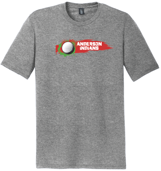 AHS-Golf Ball Splash Tri-Blend T-Shirt
