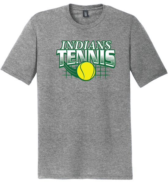 AHS-Indians Tennis Ball Tri-Blend T-Shirt