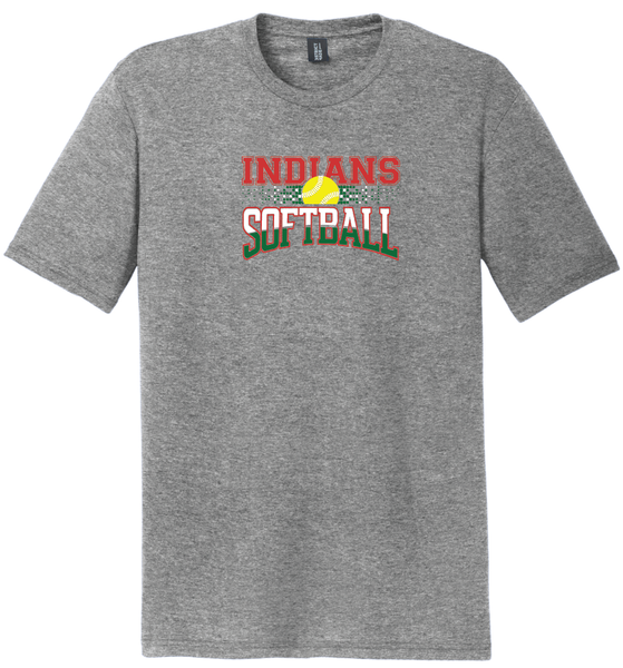 AHS-Indians Softball Tri-Blend T-Shirt