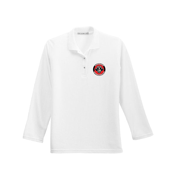 Anderson Intermediate - Ladies Silk Touch™ Long Sleeve Polo